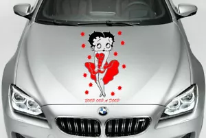 BETTY BOOP TRIBAL VINYL DECAL CAR TRUCK HOOD SIDE - Bild 1 von 2