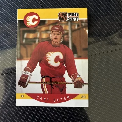 1990-91 Pro Set - Gary Suter #46 - Image 1 of 2