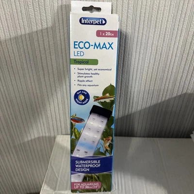Interpet Eco Max Tropical bright LED light bar Weatherproof 20cm for up to 36 cm - Image 1 of 4
