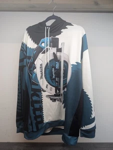 Makita Design Hoodie - Herren Größe XL - blau, weiß & schwarz - Bild 1 von 11