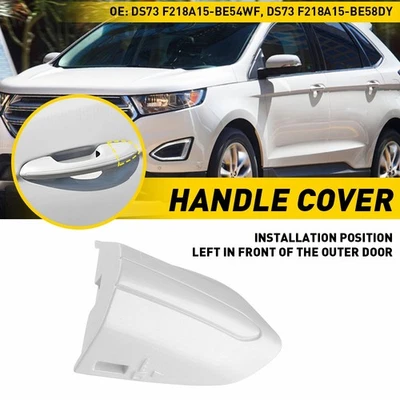 Front Left Right Door Handle Key Cap Cover Bezel For Ford Fusion Edge 2015-20 Foto 1 de 4