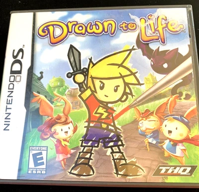 Drawn To Life Nintendo DS includes Game Cartridge, Instruction Booklet and Case - Image 1 of 3