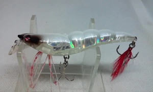Señuelo de pesca YO-ZURI Crystal 3D Shrimp Ghost 2,75" hundimiento lento 1/4 oz Crankbait - Imagen 1 de 8
