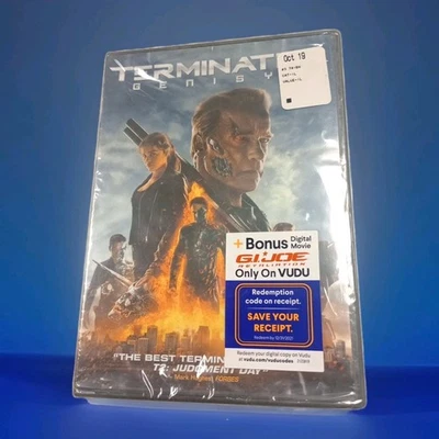 Terminator Genisys (DVD 2015)Arnold Schwarzenegger NEW Sealed  - Image 1 of 3