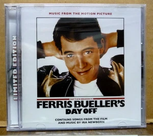 FERRIS BUELLER'S DAY OFF Soundtrack Score CD, La-La Land, LLLCD-1391 OOP! NEW - Imagen 1 de 2