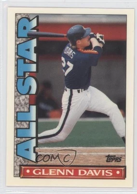 1990 Topps TV Glossy All-Star Set Glenn Davis #45 - Image 1 of 2