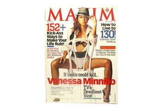 Oct 2006  MAXIM Magazine Vanessa Minnillo Pro Poker Tips Hustle Pool Macau - Bild 1 von 1