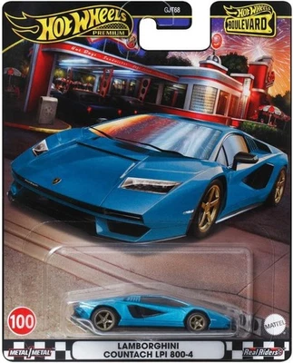 LAMBORGINI COUNTACH LPI 800-4 Modello Auto 1:64 6cm Hot Wheels Boulevard HRT70 - Immagine 1 di 3