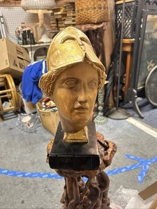 Busto in legno Athena  - Foto 1 di 12
