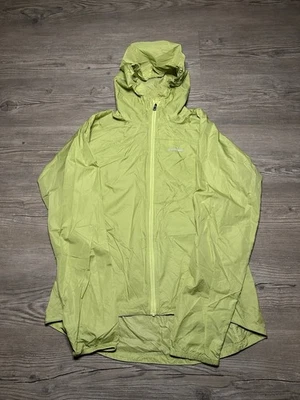 Patagonia Jacket Women’s Size Small Houdini Lime Green Windbreaker Full Zip L/S  - Image 1 of 4