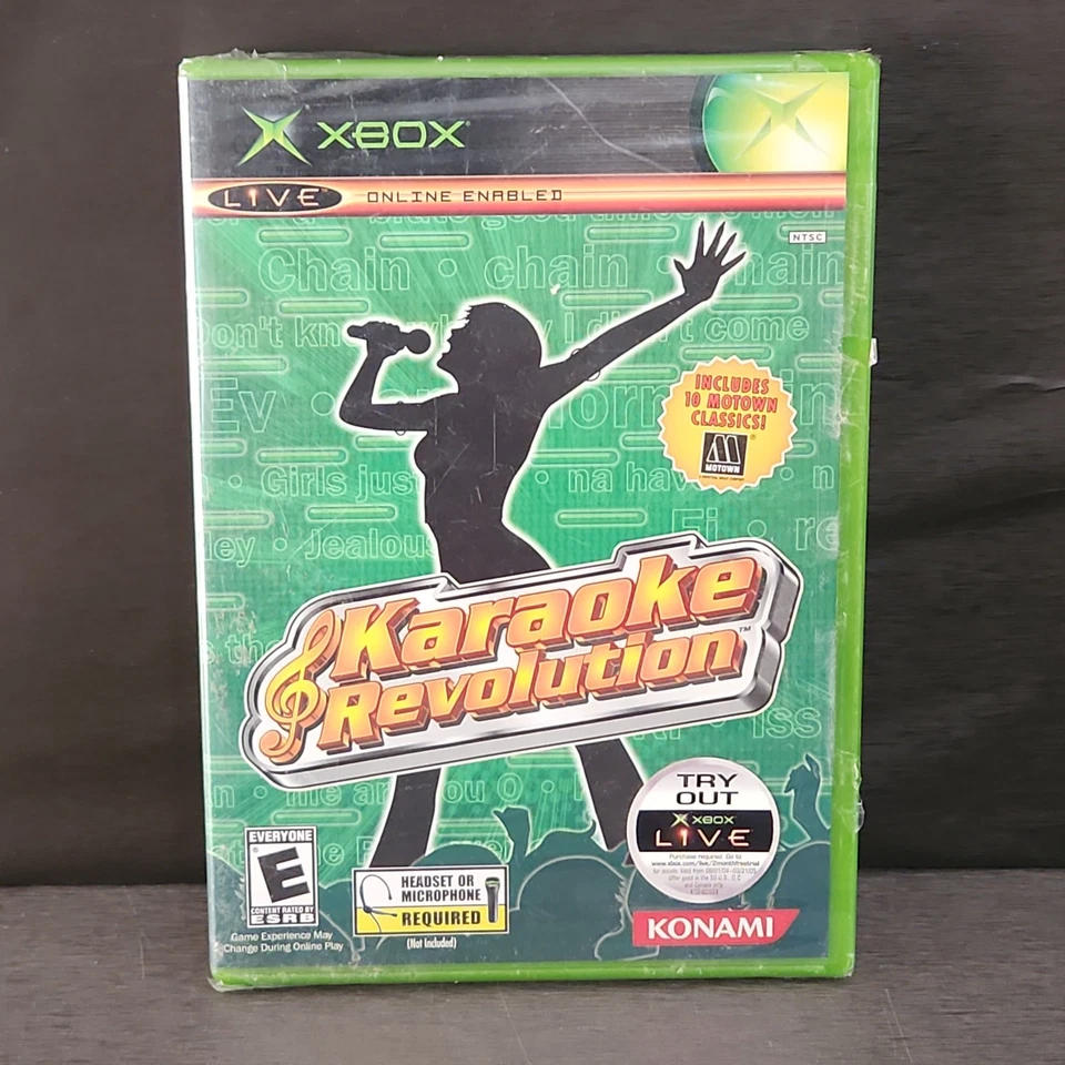 Karaoke Revolution XBOX New Sealed - Image 1 of 4