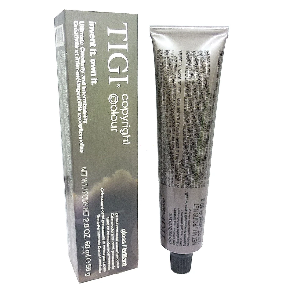 TIGI Copyright Colour Gloss Demi crema permanente colore capelli tinta 60 ml