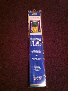 WELCOME PINEAPPLE FLAG - Picture 1 of 1