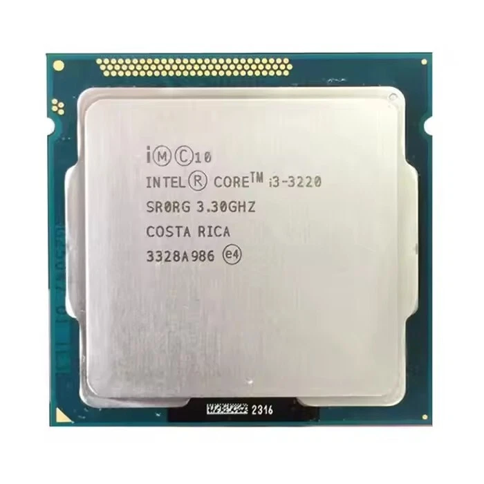 LOTTO CPU x50 Intel Core i3-3220 3.30GHz  LGA1155 STOCK PROCESSORI LOT BULK - Immagine 1 di 1