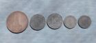 German Ww2 3rd Reich Circulated Silver Church 5 Reichsmarks And 4 Coins