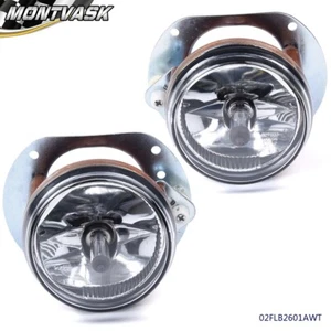 Fit For 07-10 Mercedes C300 C350 Clear Lens Front Bumper Fog Light Lamps+Bulbs - Picture 1 of 12