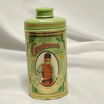Talco Polvo Lata Avon Caballeros Barbería Hombre De Colección Promo #40979 Coleccionable Foto 1 de 4