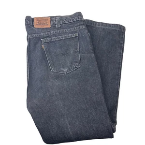 Vintage Levi's 540 Jeans 40 x 30 Black Relaxed Fit Medium Wash Casual USA Made - Picture 1 of 10