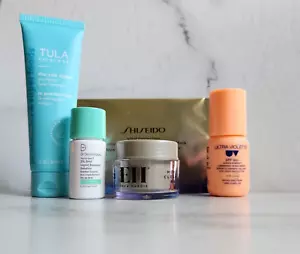 Mixed Skincare Shiseido, Dr Dennis Gross, Ultra Violette, Tula New, Authentic - Picture 1 of 7