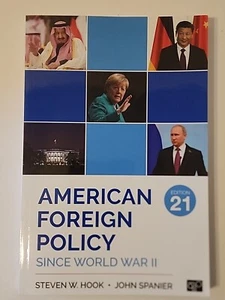Amerikanische Außenpolitik seit dem Zweiten Weltkrieg von Hook, Steven W.; Spanier, John W. - Bild 1 von 4