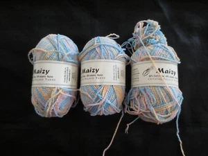 3-50g Skeins Crystal Palace MAIZY 82% Corn 18% Nylon #1011 FRUIT ICE YARN - Picture 1 of 5