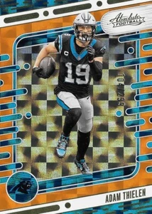2024 Panini Absolute - Adam Thielen #15 Orange Mosaic /299 - Carolina Panthers - Picture 1 of 3