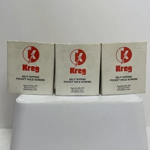 Kreg #6 1-1/2” Fine Screws 500 Pack - Picture 1 of 4