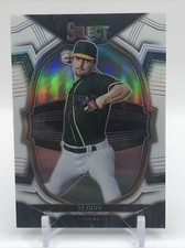 JT Ginn 2023 Prizm Select White Prizm #/149 Oakland Athletics #70