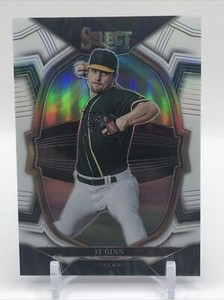 JT Ginn 2023 Prizm Select White Prizm #/149 Oakland Athletics #70