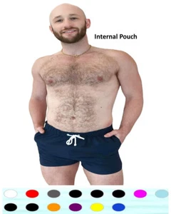*RockTop men’s swim/running short, front push up / back pockets, S/3XL - Picture 1 of 5