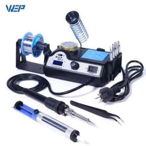 WEP 927-II Soldering Iron Kit Digital Screen Adjustable Temperature Repair Tools - Picture 1 of 6