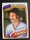 1980 Topps Baseball Card #88 Ken Landreaux Minnesota Twins Nm+ Free Shipping!