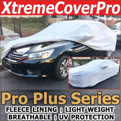 1990 1991 1992 1993 Honda Accord Breathable Car Cover w/Fleece Dark Gray - Image 1 of 4