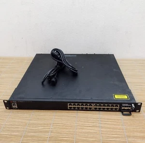 Brocade ICX7450-24 24-port 1 GbE switch three modular slots front to back 2x PSU - Bild 1 von 1