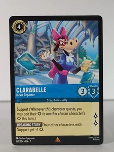 Clarabelle - Nachrichtenreporter - Archazias Insel - 153/204 - selten - B - Bild 1 von 5