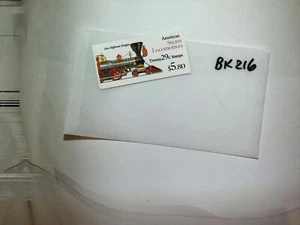 U. S. Stamp Booklet BK 216 - Steam Locomotives - comb. shipping! - Picture 1 of 1