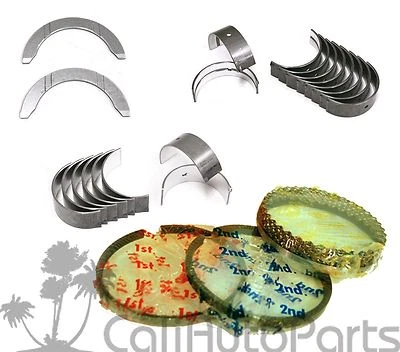 02-06 Acura RSX Type-S VTEC DOHC 2.0L 16V K20A2 Piston Rings + Main Rod Bearings - Image 1 of 4