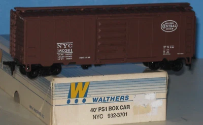 Walthers HO 40' PS-1 Box Car, New York Central, #180361 - Image 1 of 3