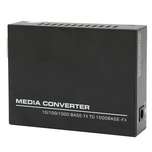 Media Converter Gigabit SFP To RJ45 10 100 1000Base TX To 1000Base FX Multim REL - Afbeelding 1 van 22