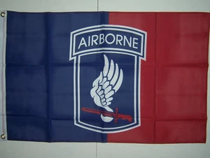 Army Airborne red blue 2X3ft FLAG superior quality fade resist USA seller - Picture 1 of 4