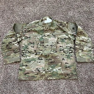 US Army OCP Combat Uniform Coat Jacket Top Multicam Camo Size Large Regular - Picture 1 of 8
