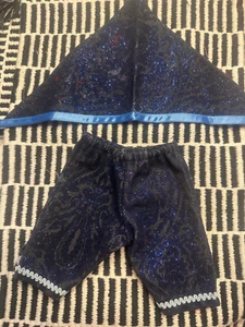 Made for American Girl (unoffiziell) Glitzerhose mit Kopftuch - Bild 1 von 5