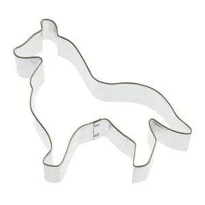 Collie Dog 4.75'' Cookie Cutter Metal Pet Animal Shelter Treats Made in the USA - Picture 1 of 7