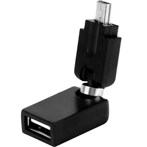 K08 USB OTG Adaptateur Prise Sur Mini 5pol Fiche 360° Rotatif PC / Portable - Photo 1 sur 14