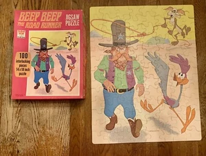 Vintage 1970 Whitman Road Runner Jigsaw Puzzle Beep Beep complete - Picture 1 of 10