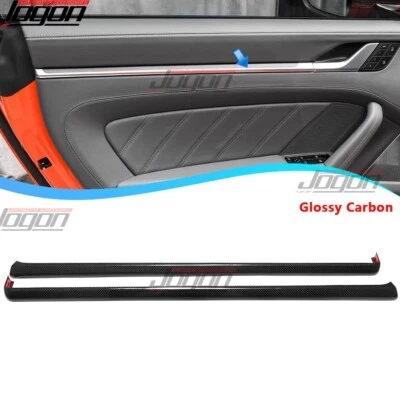 For Porsche 911 992 Turbo S Targa GT3 RS Carrera T Carbon Inner Door Panel Decor - Image 1 of 4