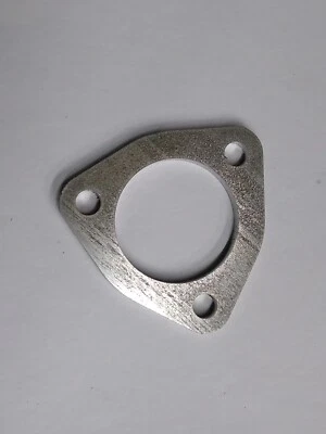 Steel Exhaust Pipe Flange for 1958 Chevy Impala -2" to Crossover pipe New - Image 1 of 2