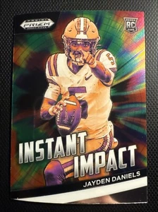 2024 Panini Prizm Draft Picks Jayden Daniels Instant Impact Insert #II-JD - Picture 1 of 3