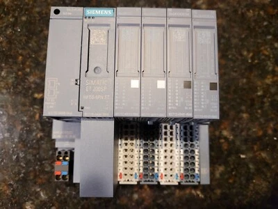 Siemens SIMATIC ET 200SP I/O S6ES7155-6AU01-0BN0 w/ PROFINET, 2x DI, 2x DO ET200 - Image 1 of 4