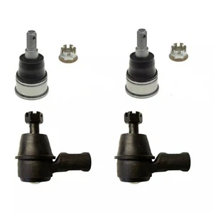 2 Lower Ball Joints 2 Outer Tie Rod Ends Acura SRX 02-03 Honda Civic 02-05 NEW - Picture 1 of 1